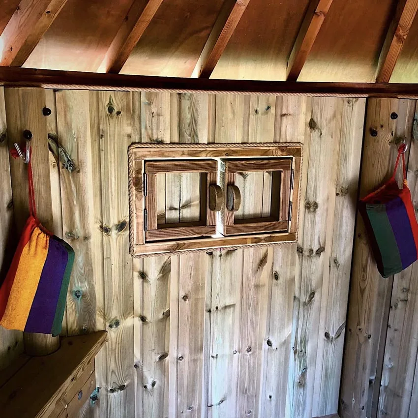 Treehouse interior